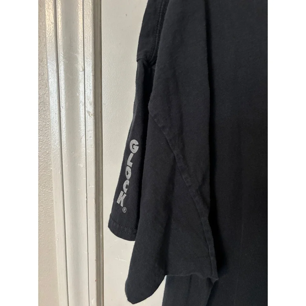 Glock Perfection Logo T-Shirt Mens XXL Black Short Sleeve Tactical Graphic Tee - Picture 3 of 7